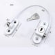 thumbnail image 2 of Cerradura de seguridad para ventana de 2 piezas, cerradura de seguridad para puerta de ventana con llave para niño bebé, cable antirrobo para puerta corredera, limitador de ventana de acero inoxi, 2 of 4