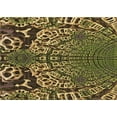 thumbnail image 1 of Ahgly Company Tapis Rectangulaire Lavable en Machine Intérieur Transitionnel Marron, 2 Pieds x 4 Pieds, 1 of 7