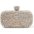 thumbnail image 2 of Womens Crystal Evening Clutch Bag Bridal Wedding Purse Rhinestone Party Prom Handbag, 2 of 5