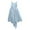 1Blue55, variant on Girls Dresses Elegant Cathedral Train Gown Wedding Photography Pageant Toddler Attire Sleeveless O-Neck Solid Color Stylish Leisure Party Night Clothes