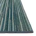 thumbnail image 4 of Transocean MNA80805204 Liora Manne Marina Stripes Indoor & Outdoor Rug, Aqua - 7 ft. 10 in. x 9 ft. 10 in., 4 of 6