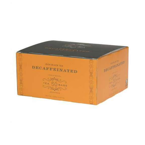 Harney & Sons, Decaffeinated, Rich Black Tea, 3.17 oz, 50 Count