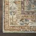 thumbnail image 5 of Nourison Petra Blue 2'3" x 10'2"Area Rug, Traditional, Persian, Easy Cleaning, Non Shedding, Bedroom, Living Room, Dining Room, Kitchen, (10' Runner), 5 of 8