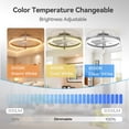 thumbnail image 2 of Ventilador de techo Addlon de 24" con luz LED y control remoto regulable, 2 of 8