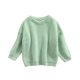 thumbnail image 1 of 0-9M otoño nueva ropa para bebés, niños y niñas, suéter para bebés, suéter de punto para niños pequeños, prendas de punto para recién nacidos, jersey de algodón de manga larga para bebés, Tops Tan Jianjun unisex, 1 of 2