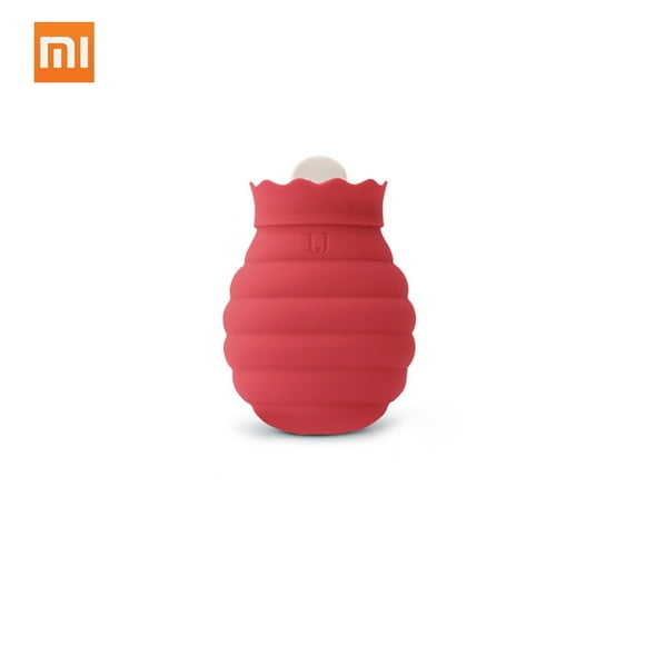 Hot Water Bag Microwave Heating Silicone Bottle Winter With Knitted Cover Hand Warmer Hot Water Bottle 313/620ml For Girls Women