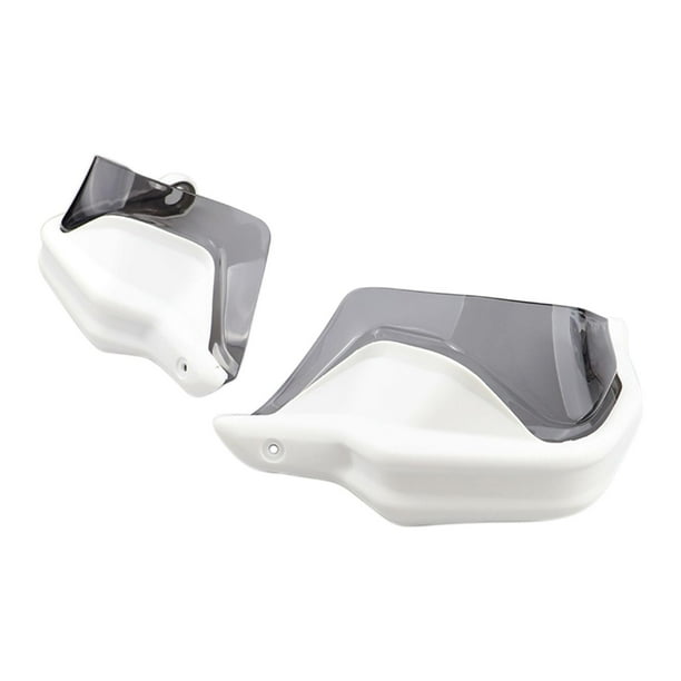 Protector de mano para manillar de motocicleta Sharpla Parabrisas protector Gris blanco