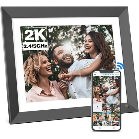 Image of BSIMB 32GB 2K WiFi Digital Photo Frame 11 Inch 2176x1600 Ultra-Clear IPS Display Smart Electronic Picture Frame Easy to Share Photos & Videos via App or Email Auto-Rotate Gift for Grandparents