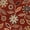 Merlot, variant on Maples Rugs Reggie Bohemian Floral Blue Non Slip Indoor Area Rug, 3'4 x 5'
