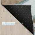 thumbnail image 5 of Addison Rugs Chantille Indoor/Outdoor Contemporary Abstract Teal Machine Washable Rectangle Rug, 9' x 12', 5 of 8