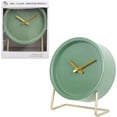 thumbnail image 5 of 4Pack Kiera Grace Clock, 6 Inch, Green Table Clocks Battery Operated, 5 of 5