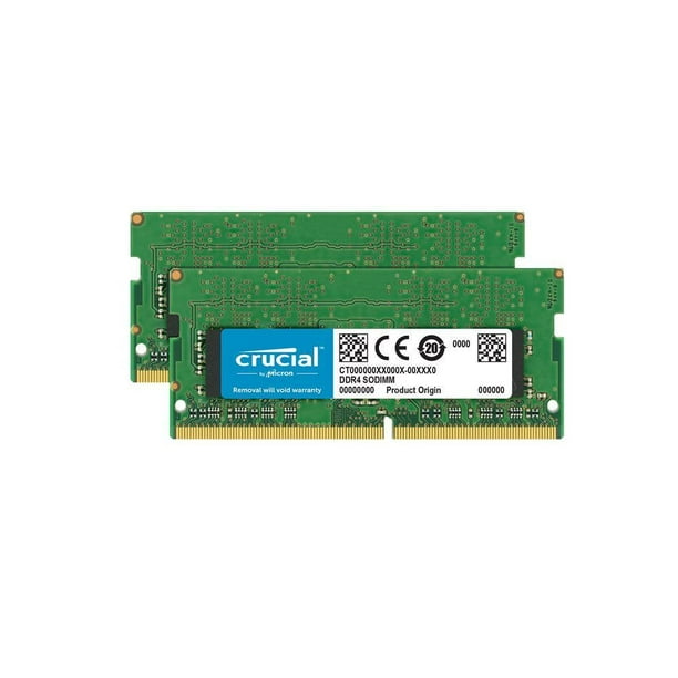 CT16G4DFD824A - Crucial 1x 16GB DDR4-2400 UDIMM PC4-19200T-U Dual Rank