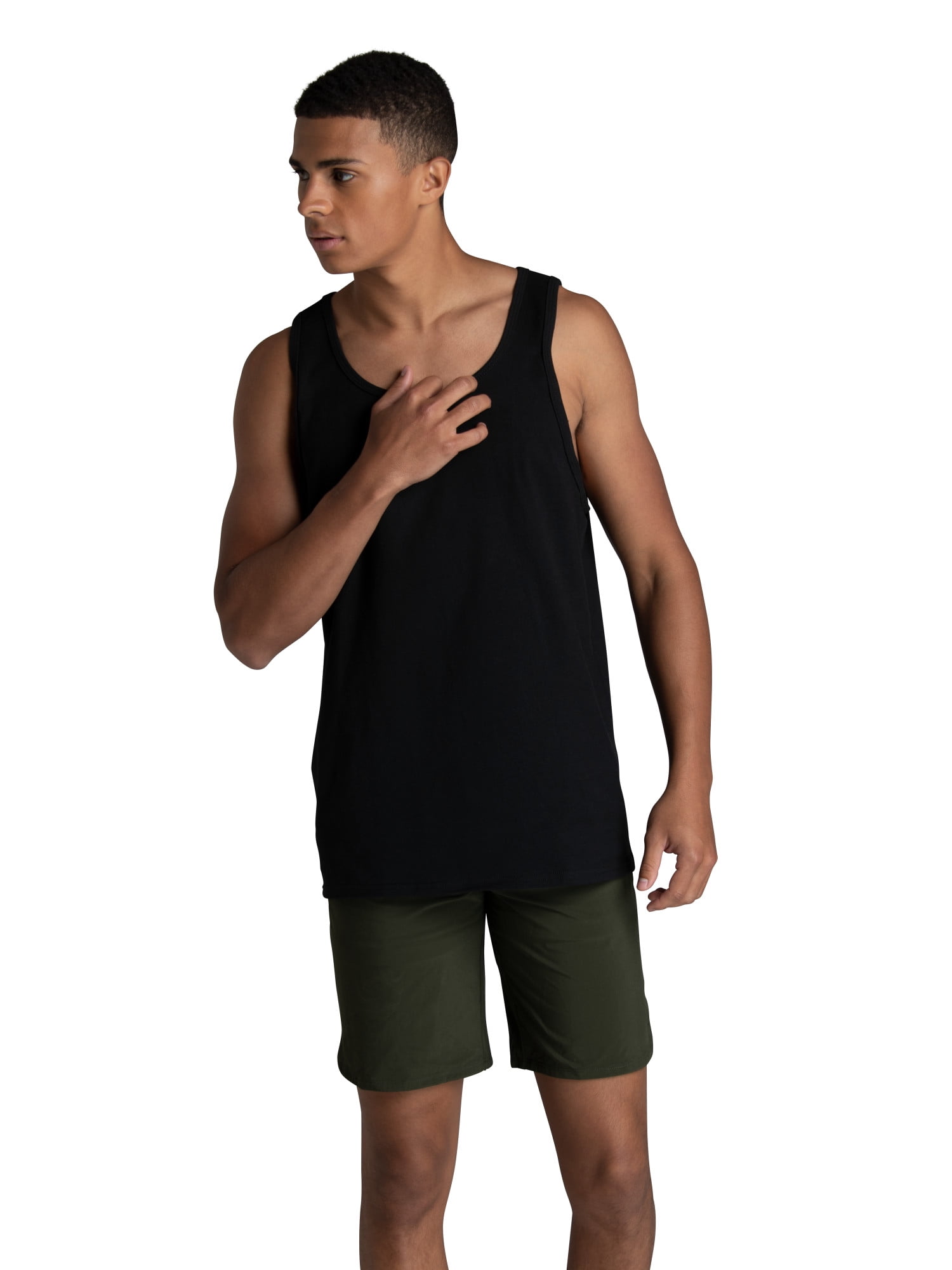 Fruit of the Loom Men's EverSoft Tank Tops, 2 Pack