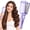 Purple, variant on 32mm Deep Wave Hair Curler, U-Barrel Wavy Curling Iron4 Heat Settings; Ergonomic Handle; For Long & Short Hair; Big Bouncy Waves; No-Damage; Rizador de Pelo 32mm