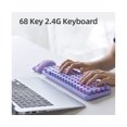 thumbnail image 5 of MOFII Wireless Keyboard Mouse Set Ergonomic Waterproof Mixed Color Touch 68 Key 2.4G PC Computer Keyboard Mice Combos for Office - Blue, 5 of 5