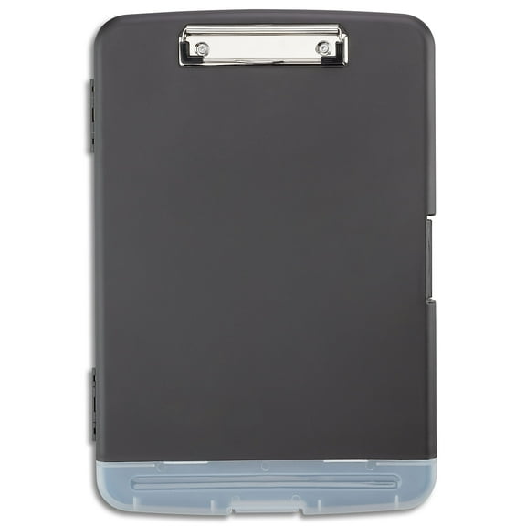 Staples Plastic Storage Clipboard Black (28543) 1671311
