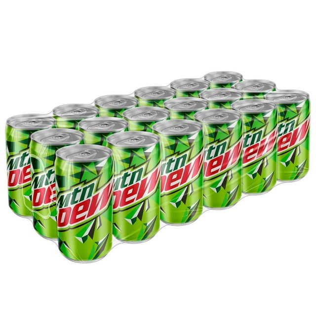 Mountain Dew Mini Can 7.5 fl. oz., 18 pk.