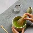 thumbnail image 4 of Naisfei Matcha Set,6 Pcs Matcha Whisk Set, Matcha Bowl with Spout, Matcha Whisk and Holder, Bamboo Matcha Scoop and Stainless Sifter Jade Green Matcha Kit for Matcha Lover, 4 of 4