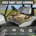thumbnail image 3 of Whosucclay Owl and Daisy Pattern Golf Cart Seat Cover Protector, Soft Thick Storage Pockets Golf Cart Seat Protector for Club Car EZGO Yamaha, 52.36" x 32.28", 3 of 7