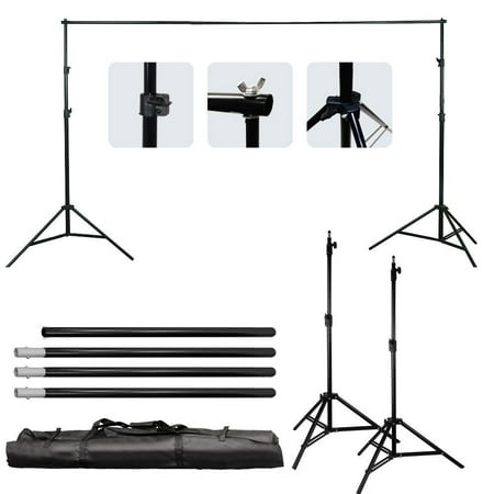 Ktaxon Background Support Stand Photo Backdrop Crossbar Kit Lighting Studio Tri pod (Best Photography Lighting Kits)