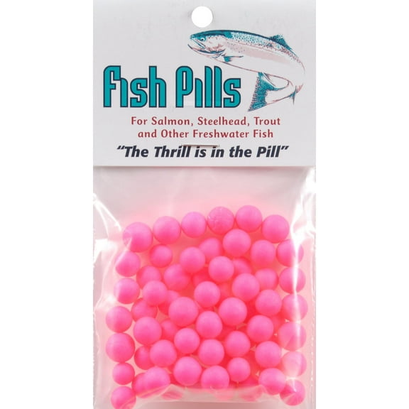 Mad River Fish Pills Florescent Pink Size #2