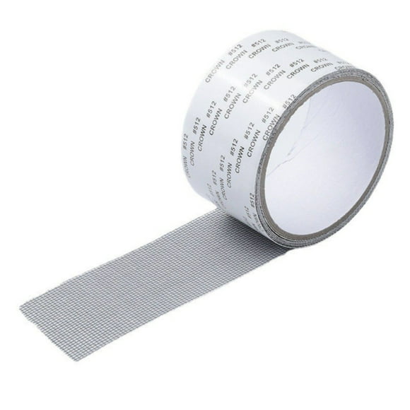 IMENGL Clearance! Delayuji Adhesive Sided Tape Strong Adhesive Screen Tape 2025 New Creative Screen Anti Tapes Household Self Adhesive Screen Window Patch for Doors (Gray) One Size Black