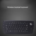 thumbnail image 2 of bedienty Computer Keyboard Trackball Multifunctional Wireless Keypad Mouse, 2 of 5