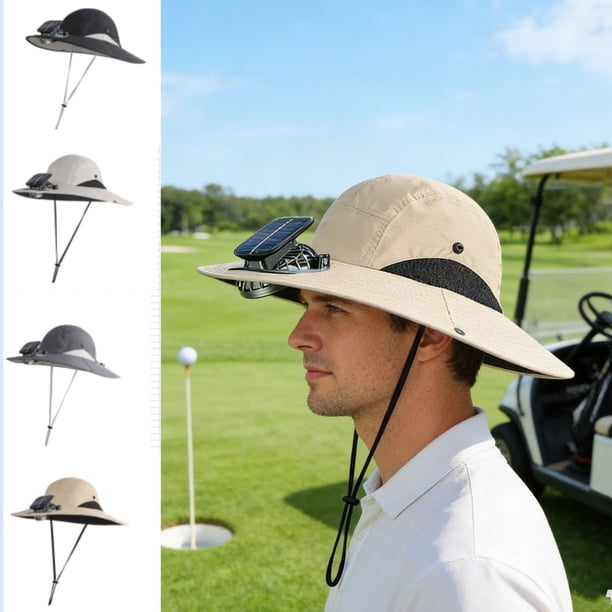 Sombrero solar para exteriores Sombrero solar de playa de ala ancha Nylon multicolor ajustable para refrigeración exterior uso exterior 50-60cm