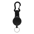 thumbnail image 3 of Clip de llavero retráctil de 4 piezas, carrete de llavero retráctil, carrete de soporte de insignia retráctil, carrete de soporte de insignia robusto, con cable de acero de 40 mm, Tr, 3 of 5