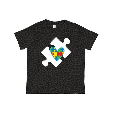 

Inktastic Autism Puzzle Piece Autistic Spectrum Awareness Gift Toddler Boy or Toddler Girl T-Shirt