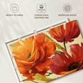 thumbnail image 6 of Elephant Stock Flamboyant Flowers Wall Art - Horizontal Canvas Wall Art - Living Room Wall Decor - Floral And Botanical Canvas - Orange And Brown Decor By Lisa Audit - 12" x 8", 6 of 8
