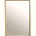 thumbnail image 4 of Caxkun Rrectangle Wood Frame Wall Mirror for Bathroom, Bedroom, Modern & Contemporary Wall Mirror 18.9x15.75 Inch, Gold, 4 of 4