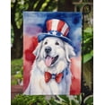 thumbnail image 3 of Great Pyrenees Patriotic Garden Flag 11.25 in x 15.5 in, 3 of 5
