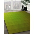 thumbnail image 3 of Ahgly Company Machine Washable Indoor Square Transitional Pistachio Green Area Rugs, 7' Square, 3 of 7