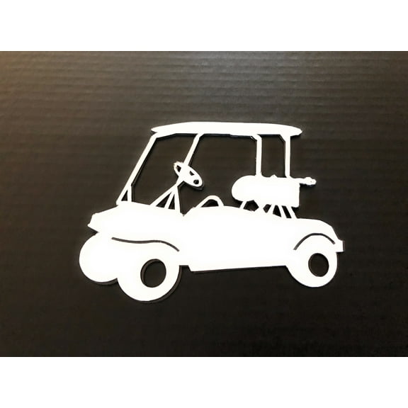 DCentral Golf Cart Flexible Screen Magnet Double-Sided Décor; For NON-RETRACTABLE Screens, Multipurpose, Helps to Stop Walking into screens, Covers small tears in Screens, Size 6" x 6"