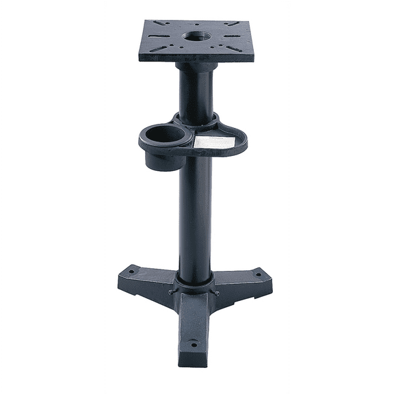 Jet JPS-2A Iron 37.13 Inch Pedestal Stand for Bench Grinders with Coolant Tank
