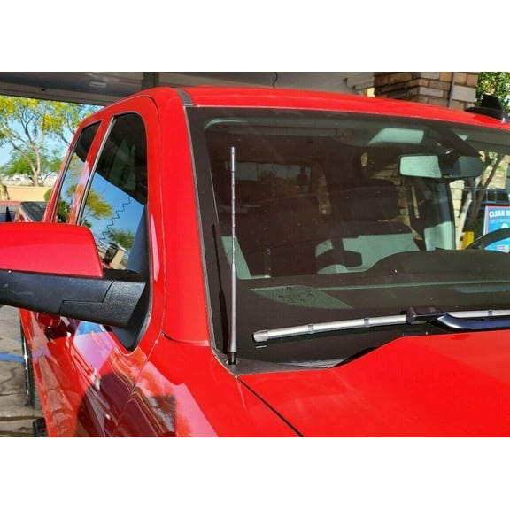 11" inch Antenna Mast Black Power Radio AM/FM for GMC SIERRA 2006-2022 Brand New