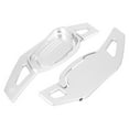 thumbnail image 3 of Pair Silver Tone Car Steering Wheel Shift Paddle Cover Shifter Extension Aluminum Alloy for Audi A5 S3 S6 SQ5 RS6 RS7, 3 of 5