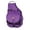 Purple, variant on Showman Nylon Deluxe Multi Pocket Saddle Bag (Teal)
