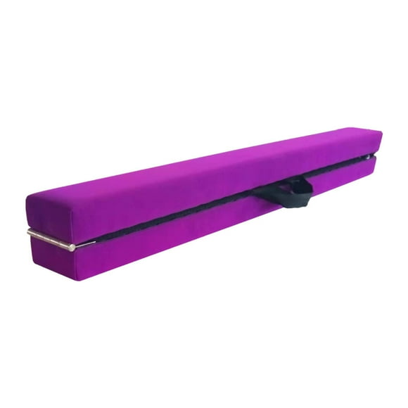 Almencla Poutre d'Équilibre de Gymnastique avec Poignées de Transport Base Antidérapante Poutre de Gymnastique Pliable Poutre de Sol pour Équipement d'Entraînement d'Exercice 1,8 Mètres