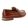 thumbnail image 2 of Base London Mens Garfield Leather Penny Loafers, 2 of 5