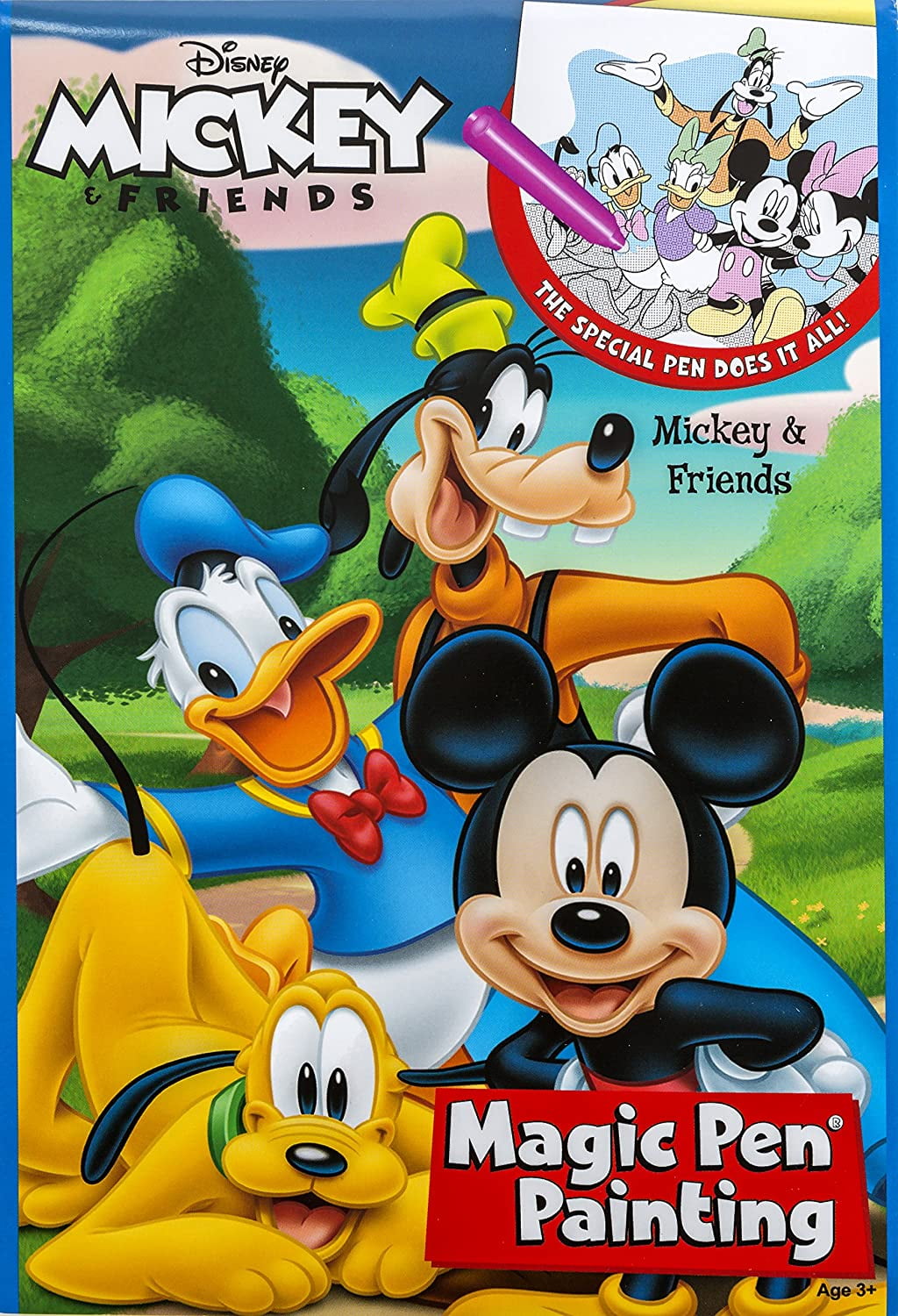 Mickey and Friends Magic Pen Painting Book - Walmart.com