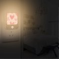 thumbnail image 2 of Yayeee LED Night Lights with Motion Detectors Auto Dusk to Dawn Light Sensors, 2 Pack, Hand Drawn Hearts, 2 of 7