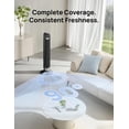 thumbnail image 6 of DREO Tower Fan for Bedroom, 28 ft/s, 20dB Quiet Oscillating Bladeless Fan with Remote, 9 Speeds, 4 Modes, 12H Timer, LED Display, Standing Floor Fan Powerful for Indoor Home Office Room, 42 Inch, 6 of 9
