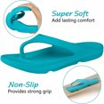 thumbnail image 3 of RockDove Women's Casual Flip Flops Slipper, Soft Waterproof Beach Slides, 3 of 7