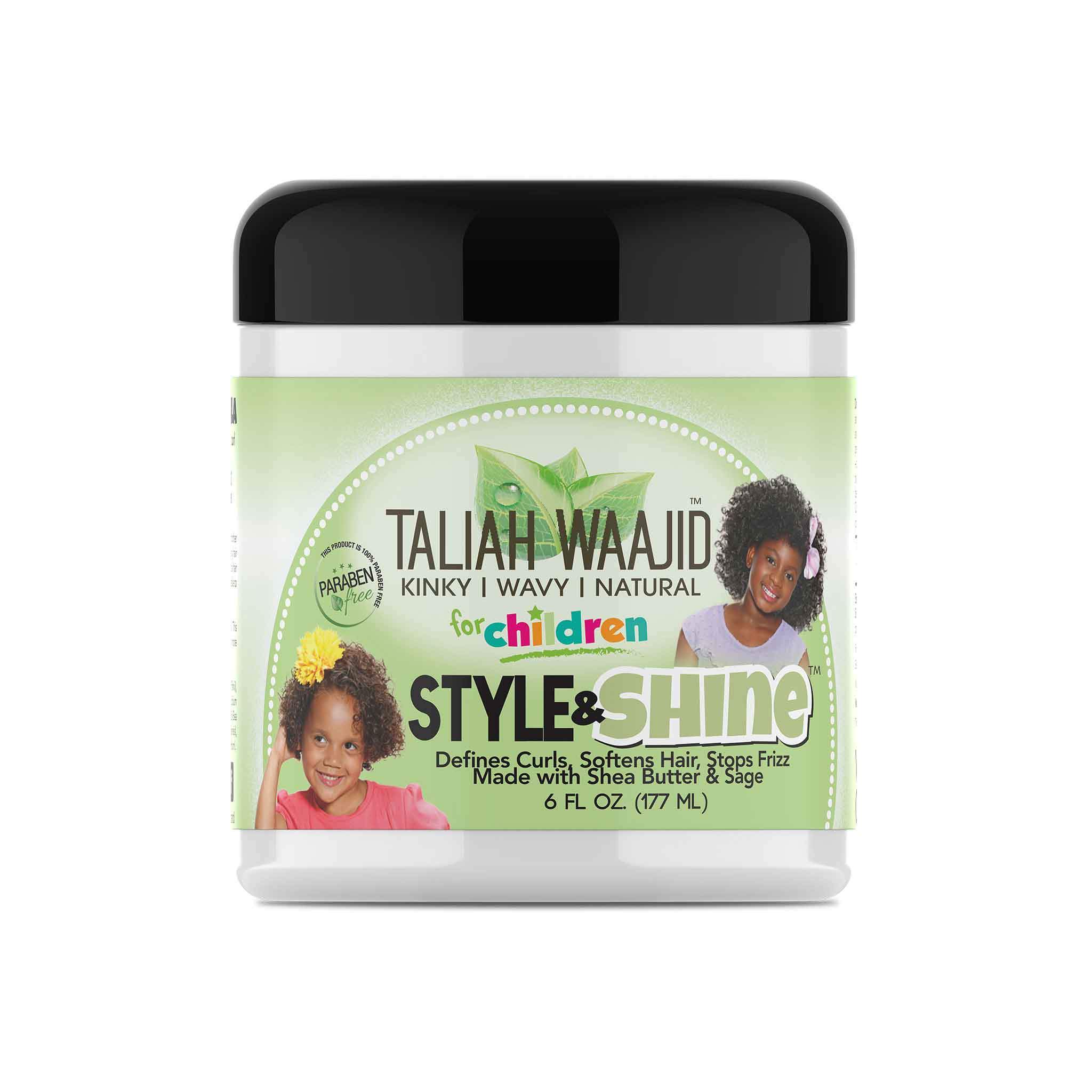 Taliah Waajid Kinky, Wavy, Natural Herbal Style & Shine for Natural Kids Hair 6 fl oz (T092) - image 3 of 3