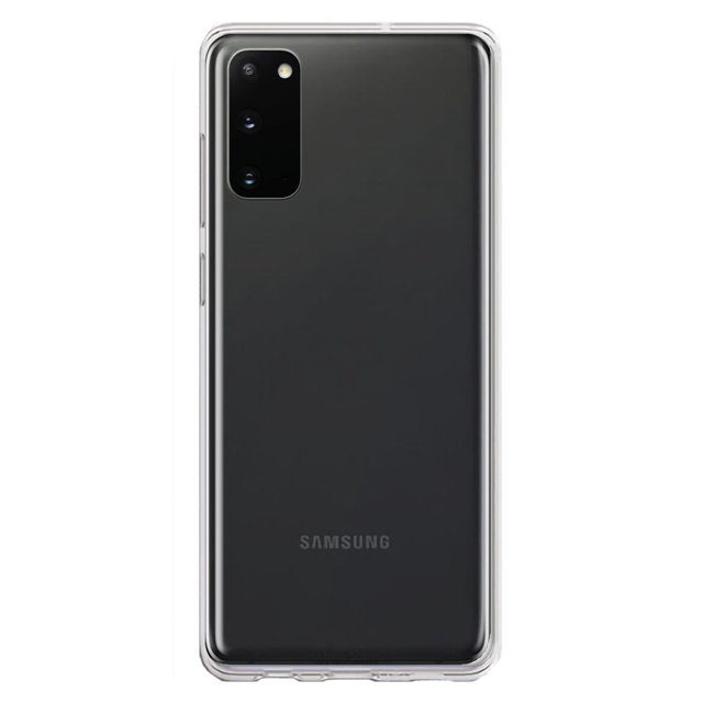 MUNDAZE Samsung Galaxy S20 Étui de Téléphone Hybride Transparente Antichoc Double Couche Rigide Douce