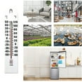 thumbnail image 2 of RuiJiao 5ml Wall Indoor Greenhouse Thermometer Accurate Room Thermometer for Home Garden Greenhouse Garage Office Wall Indoor Outdoor Digital Room Thermometer Indo, 2 of 9