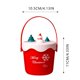 thumbnail image 3 of Contenedores de almacenamiento navideños con asa, 6 piezas, barriles de almacenamiento de dulces para el hogar, esféricos, rojos y verdes, de 5 pulgadas, para lavandería, 3 of 4