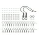 thumbnail image 1 of Ganchos para Pendientes Uxcell para Fabricación de Joyería, 300 Paquete de Asortimento para Fabricación de Pendientes, Negro Metálico, 1 of 6